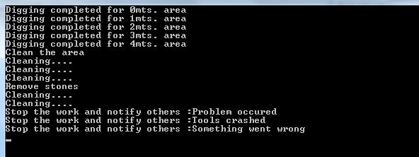 AggregateException output